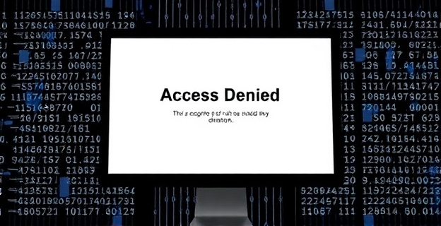 Una pantalla de computadora mostrando un mensaje de 