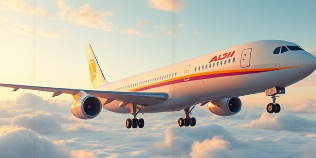 Una aerolínea con un avión en el suelo y un gran agujero en la cuenta bancaria