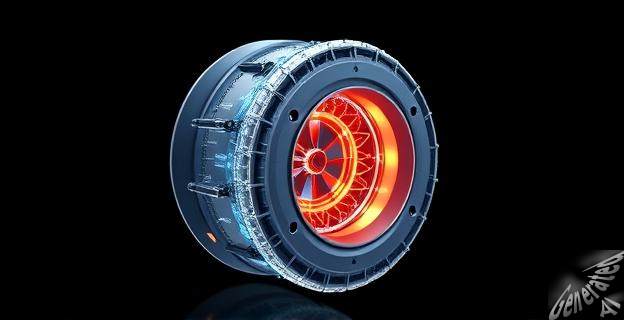 Ilustración de un reactor de fusión nuclear con paredes de litio líquido autorreparable